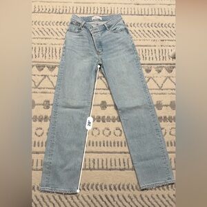 Abercrombie & Fitch High Rise Jeans - Denim Blue